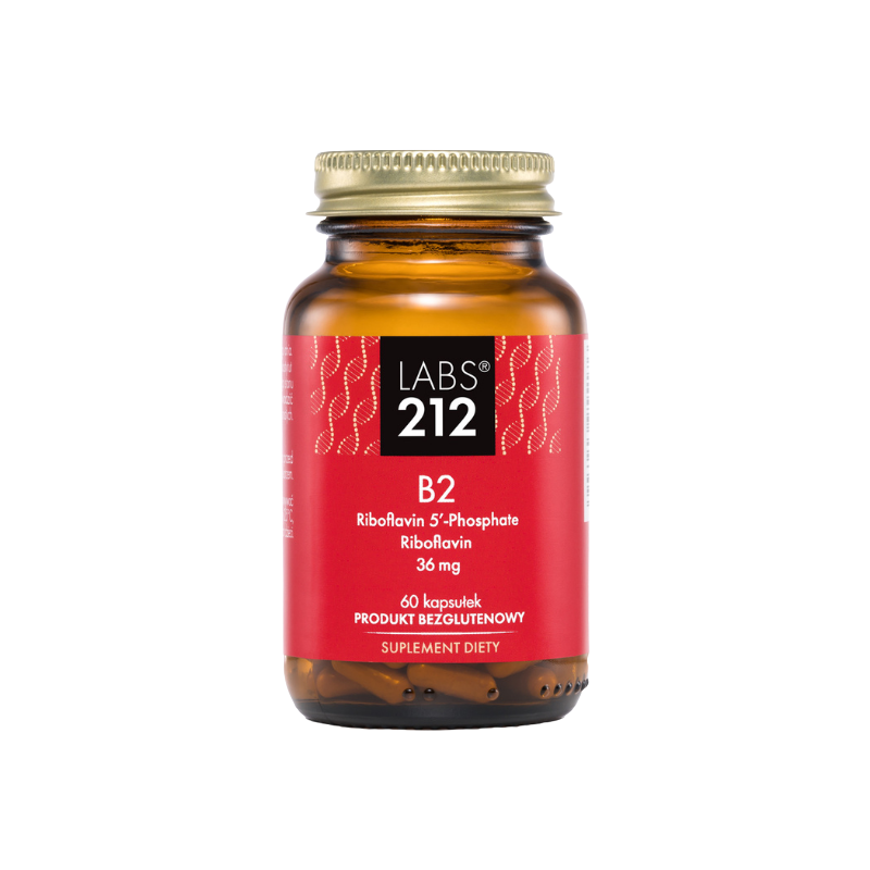LABS212 Витамин B2 R-5′-P + Рибофлавин, 60 капсули