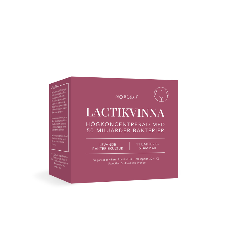 NORDBO LaktiKvinna, 60 капсули