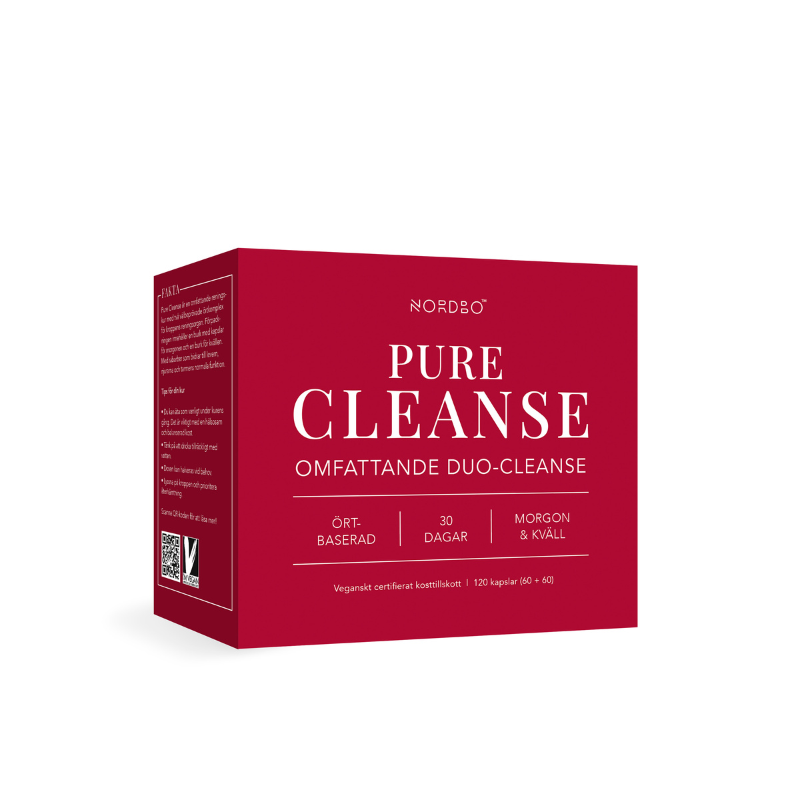 NORDBO Pure Cleanse (30-дневна детокс програма), 120 капсули