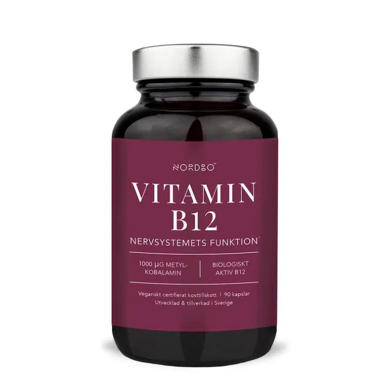 NORDBO Витамин B12, 90 капсули